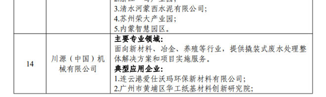 喜讯｜川源入选省级工业节能降碳节水工程解决方案服务商名单(图2)