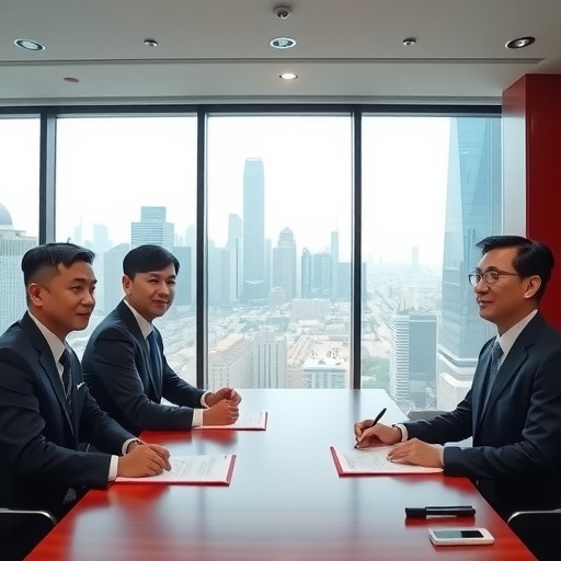 三峡能源与TCL中环座谈并签署合作框架协