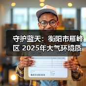 守护蓝天：衡阳市雁峰区 2025年大气环境质量明显改善(图4)