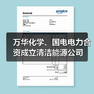 万华化学、国电电力合资成立清洁能源公司(图2)