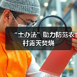 “土办法”助力防范农村露天焚烧