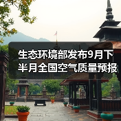生态环境部发布9月下半月全国空气质量预报会商结果(图1)