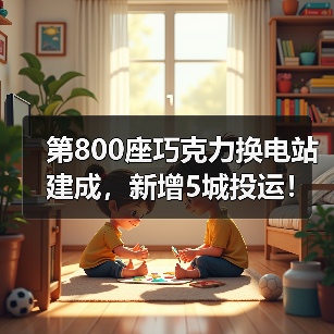 巧克力换电加速全国布局，800座站点覆盖5城(图4)