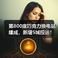 巧克力换电加速全国布局，800座站点覆盖5城(图2)