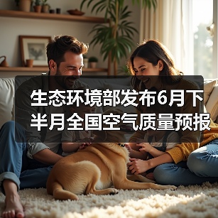 全国空气质量预报：高温沙尘致臭氧污染风险(图1)