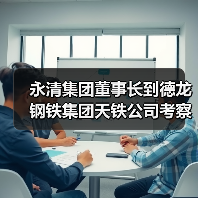 永清集团调研天铁公司 推动精益管理与绿色转型高质量发展(图4)