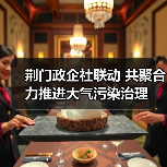 荆门蓝天保卫战：政企公众协同治污成效显著(图4)