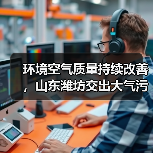 潍坊市上半年空气质量改善显著 PM2.5浓度降14%(图1)