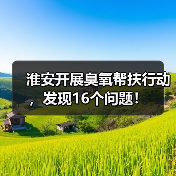 淮安市环保局臭氧污染帮扶检查，发现问题并推动整改(图1)