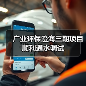 广业环保澄海三期项目顺利通水调试(图1)