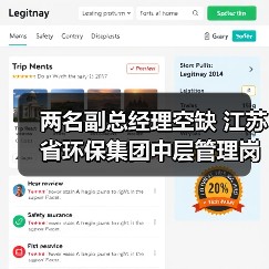 江苏省环保集团公开招聘副总经理，审计法务与监测监控岗位(图2)
