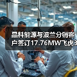 晶科能源与波兰分销客户签订17.76MW飞虎3高效组件供货协议(图2)