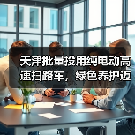 天津批量投用纯电动高速扫路车，绿色养护迈入新阶段(图4)