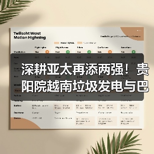 深耕亚太！贵阳院垃圾发电与水电项目如何助力绿色低碳？(图3)