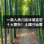 川渝环境损害鉴定案例入选！技术体系破解土壤污染难题 - 玄熵良天资讯