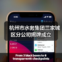 杭州市水务集团三家城区分公司揭牌成立