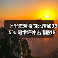 上半年营收同比增加98.5% 阿维塔冲击
