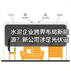 水泥企业跨界布局新能源?新公司涉足光伏设备及充电桩运营(图4) 建材行业新动态:海螺水泥进军新材料领域(图4)