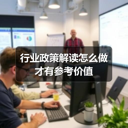 行业政策解读怎么做才有参考价值(图3)