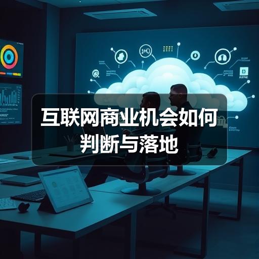 互联网商业机会如何判断与落地(图2) 互联网商业机会如何判断与落地(图2)