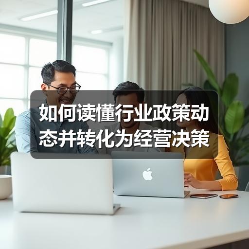 如何读懂行业政策动态并转化为经营决策(图2) 如何读懂行业政策动态并转化为经营决策(图2)