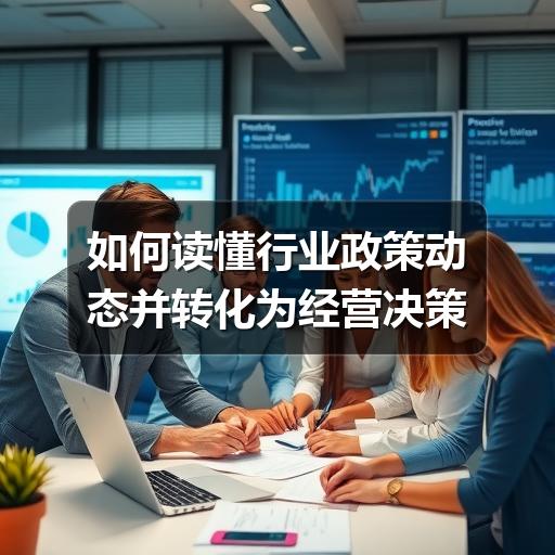 如何读懂行业政策动态并转化为经营决策