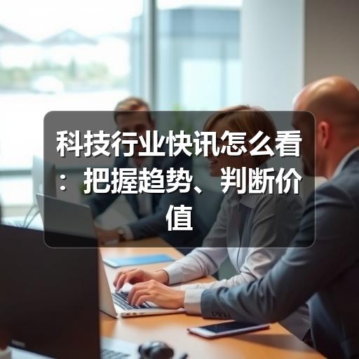 科技行业快讯怎么看:把握趋势、判断价值与避开信息噪音(图1) 科技行业快讯怎么看:把握趋势、判断价值与避开信息噪音(图1)