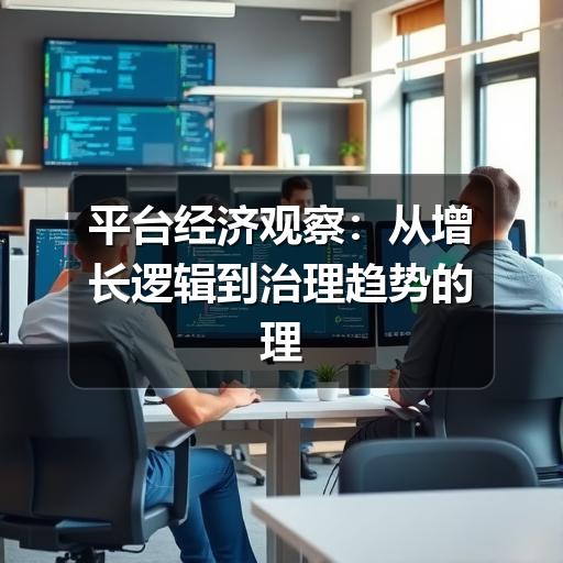 平台经济观察:从增长逻辑到治理趋势的理性分析(图2) 平台经济观察:从增长逻辑到治理趋势的理性分析(图2)