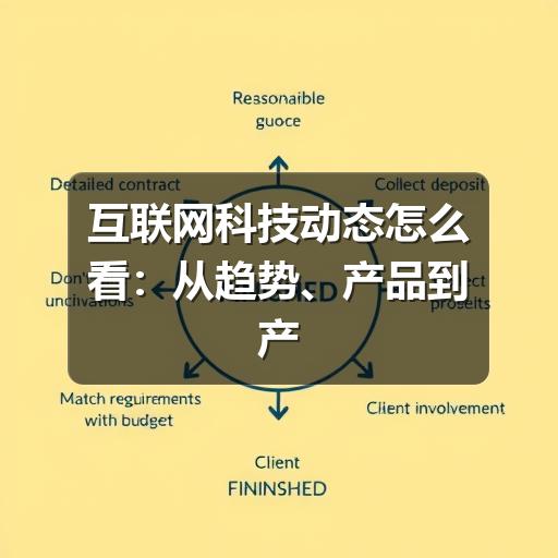 互联网科技动态怎么看：从趋势、产品到产业
