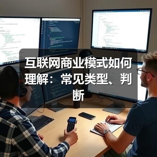 互联网商业模式如何理解:常见类型、判断方法与避坑建议(图2) 互联网商业模式如何理解:常见类型、判断方法与避坑建议(图2)