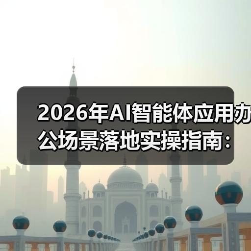 2026年AI智能体应用办公场景落地实操