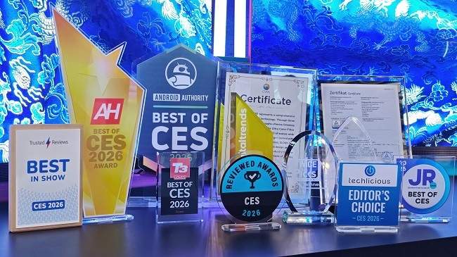 揽获多项产品技术创新大奖！TCL实业携顶尖科技闪耀CES 2026(图9)