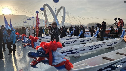 冰上龙舟超级联赛：文旅体融合新实践与冬季旅游新引擎(图2)